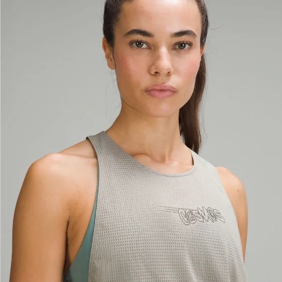 LAB W Grid Mesh Training Tank *Graphic - Picture 6 of 10